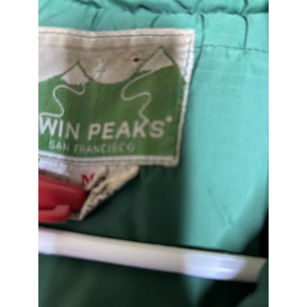 Vintage Twin Peaks Puffer Duck Camo Vest Men's M Outdoor USA Made - Picture 3 of 9